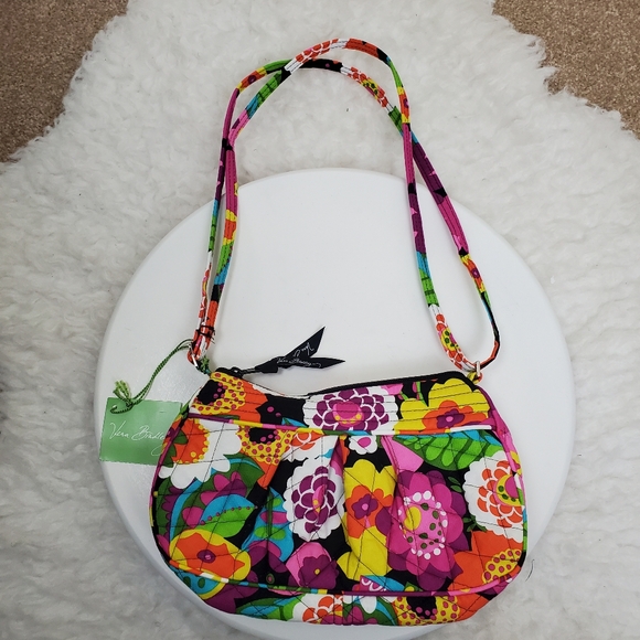 NWT VERA BRADLEY Va Va Bloom Frannie Crossbody Bag Purse - Picture 11 of 14
